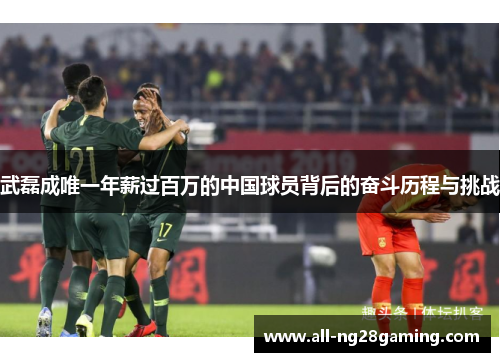 武磊成唯一年薪过百万的中国球员背后的奋斗历程与挑战